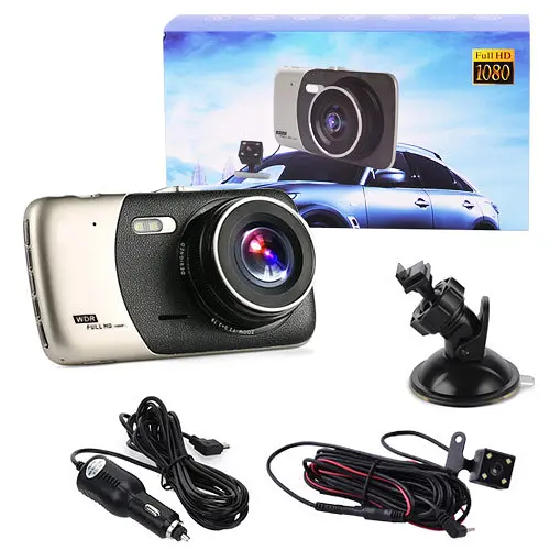 Автомобільний відеореєстратор X600 LCD екран 4" Angel Lens 1080P Full HD метал - фото 5