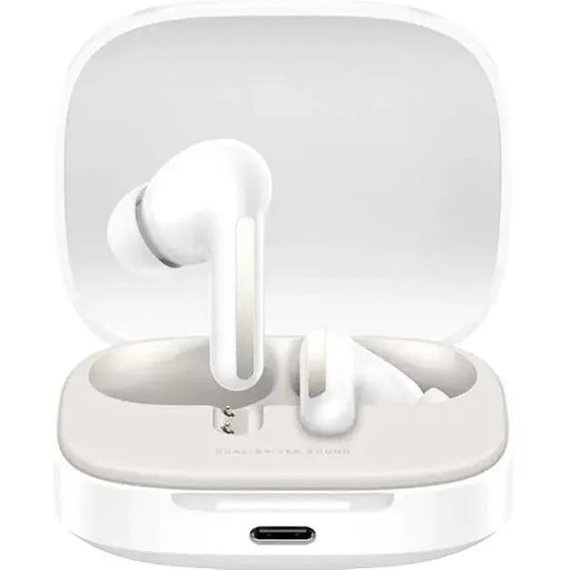 Навушники бездротові Xiaomi Redmi Buds 6 (BHR9250GL) Cloud White білі
