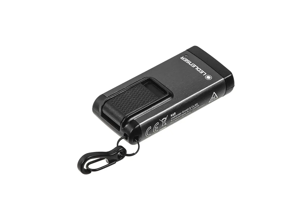 Ліхтар-брелок Ledlenser K6R з режимом червоного світла заряджається 400/200/20 Gray - фото 2