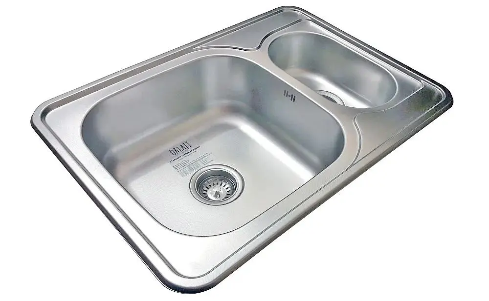 Кухонна мийка Romzha Fifika 1.5C Textura RO44017, Сірий - фото 5