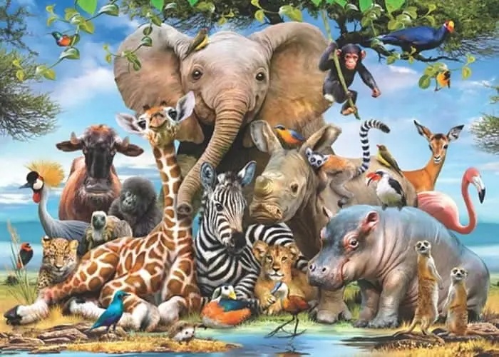 Пазл Anatolian Африканське селфі 2 1000 ел. (1043) - фото 2