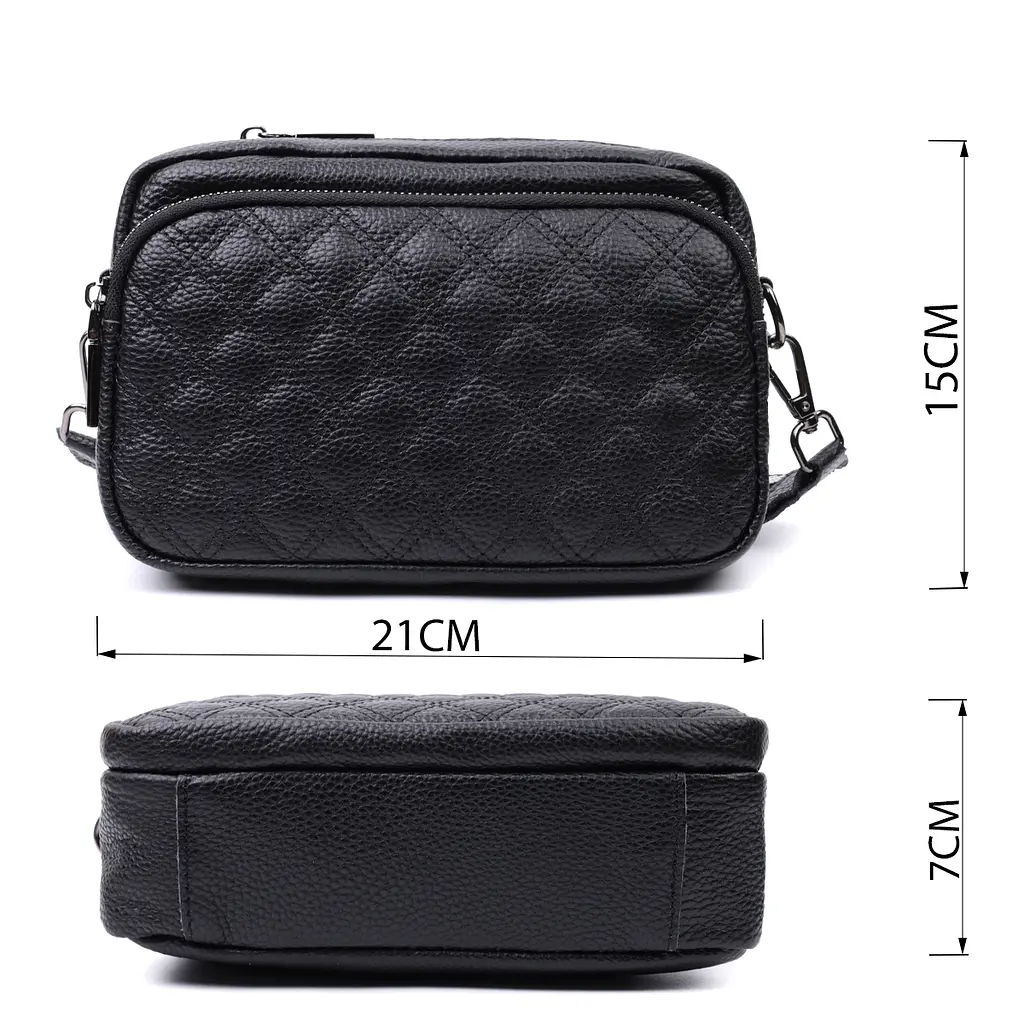 Жіноча шкіряна сумка Vintage 21х15х7 см sum0026582 - фото 3