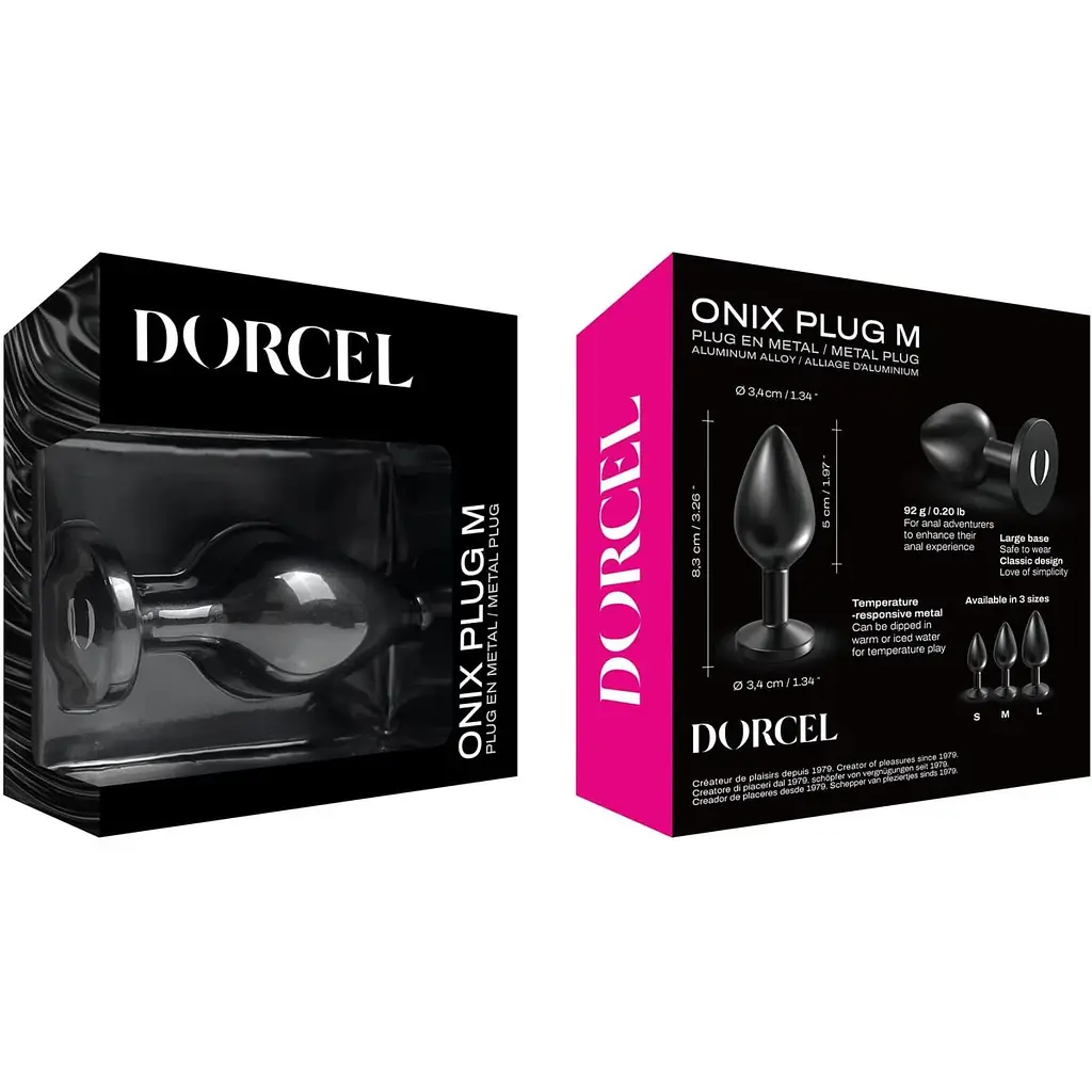 Анальна пробка Dorcel Onix Plug M - фото 5
