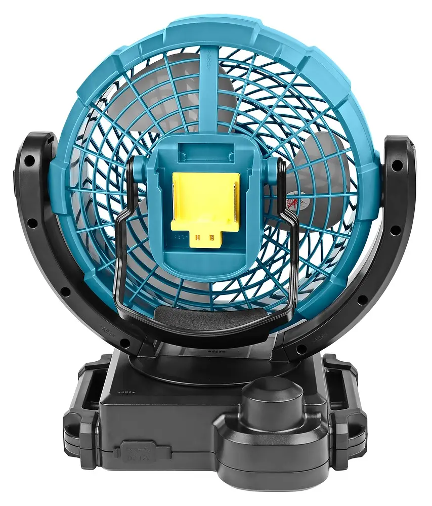 Вентилятор акумуляторний Makita DCF102Z (180 мм, 120-180 м/хв, LXT, AC, без акумуляторів та зарядного пристрою) - фото 7