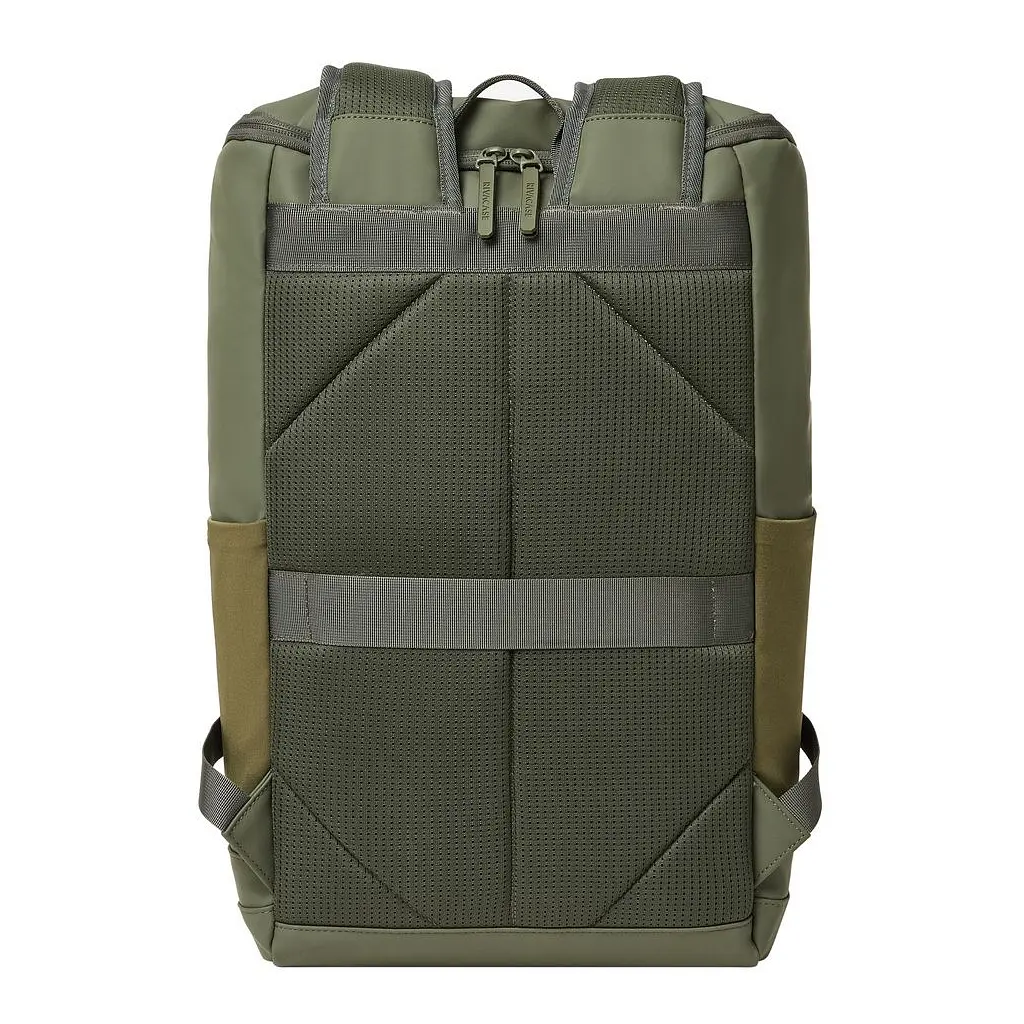 Рюкзак для ноутбука RivaCase 15.6" 7856 Eden, Olive green, 20L (7856Olivegreen) - фото 3