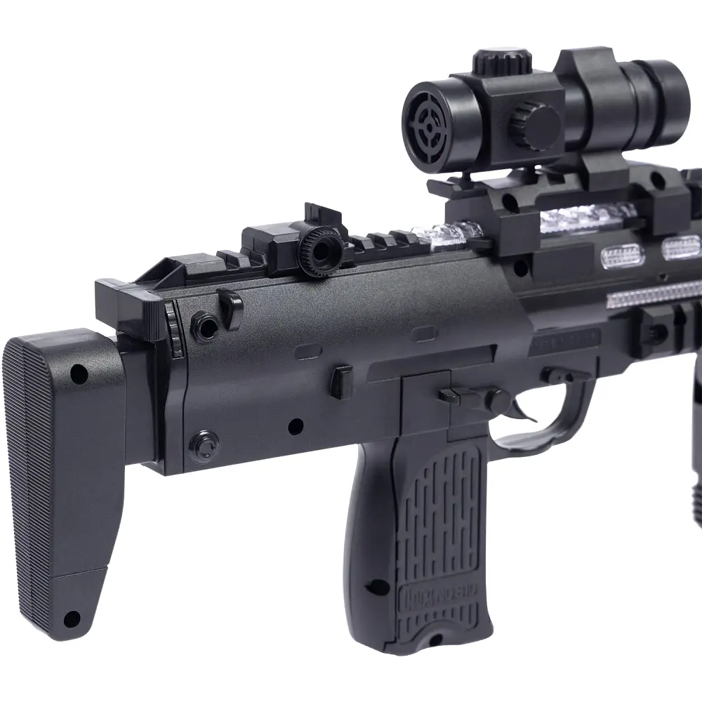 Автомат світло-звуковий ZIPP Toys HK MP7 Чорний - фото 7