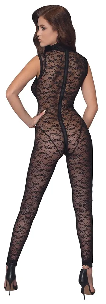 Комбинезон Cottelli Lingerie Jumpsuit Lace, S (черный) - фото 2
