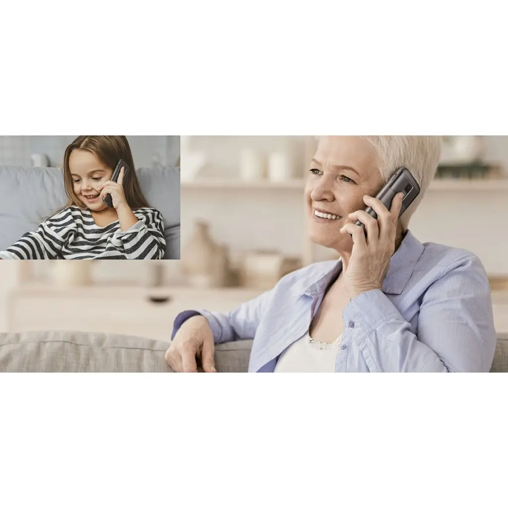Мобільний телефон Panasonic KX-TU160 Grey (KX-TU160EXG) - фото 11