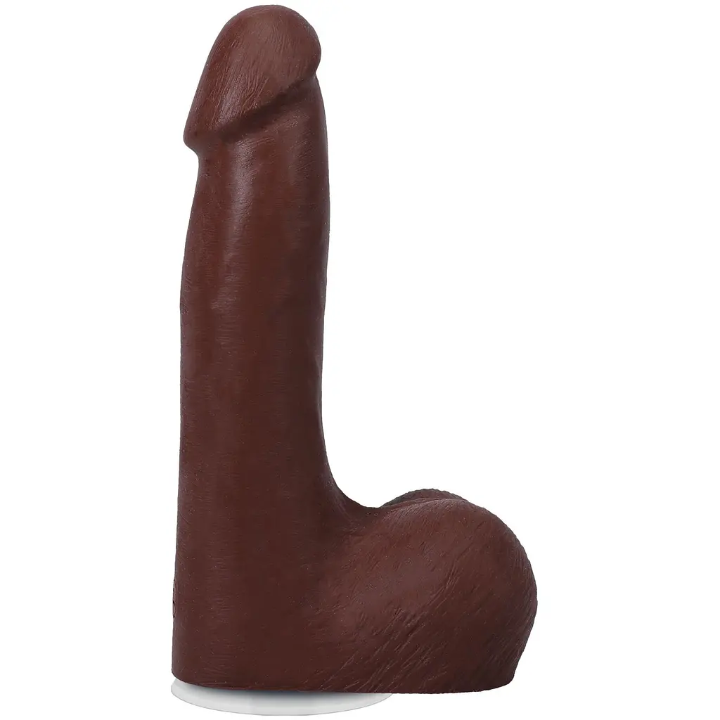 Фалоімітатор Doc Johnson The Realistic Cock ULTRASKYN 7 Inch with Balls, 17.8 см