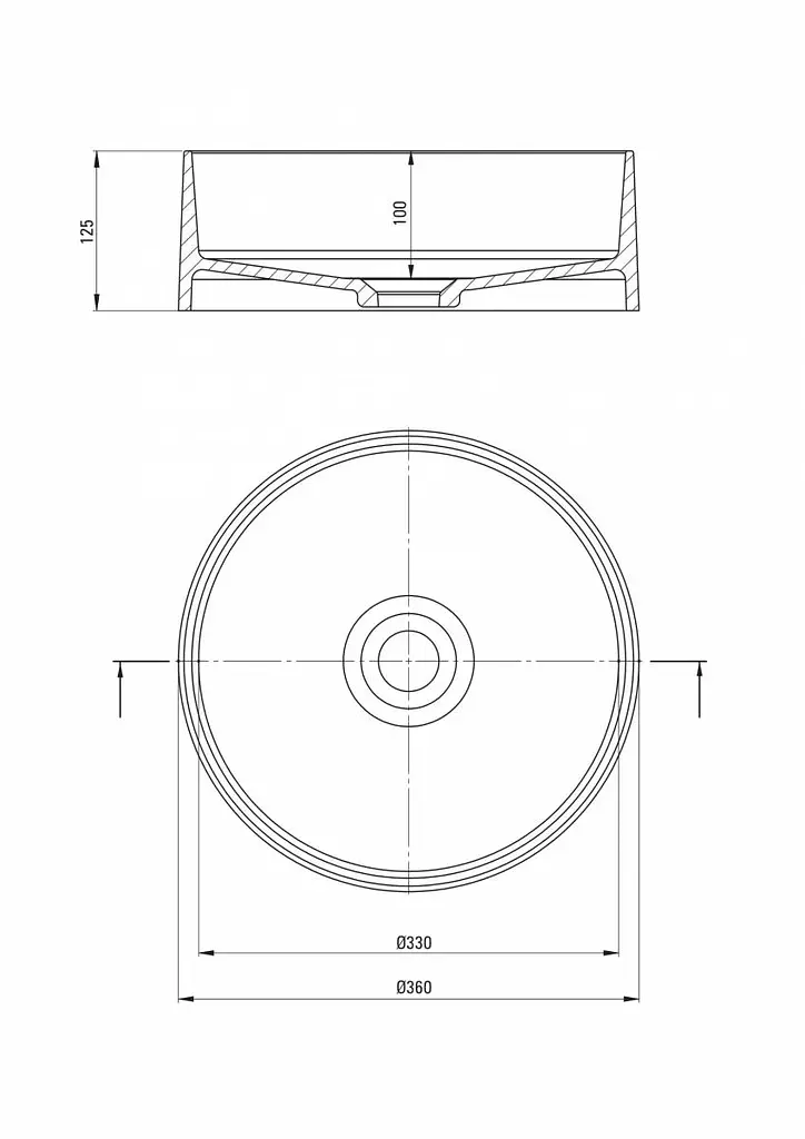 Раковина Deante SILIA CQS_NU4S - фото 6