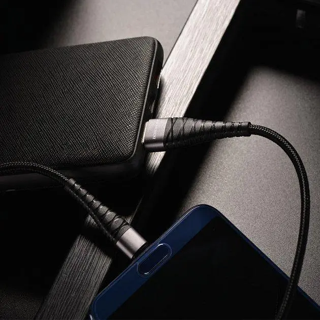 Кабель Borofone BX32 Munificent Type-C-USB 3A 1m Чорний - фото 2