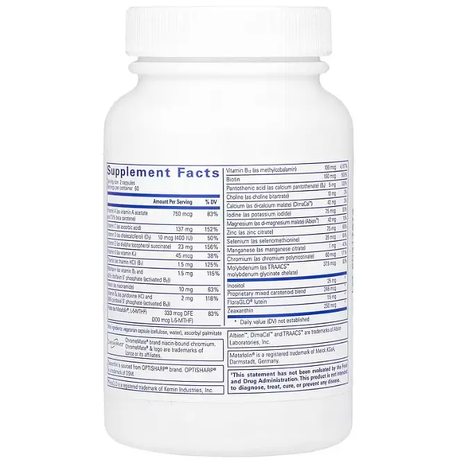Мультивитамины для детей Pure Encapsulations Junior Nutrients 120 капсул - фото 2
