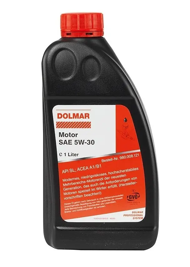 Мастило для 4-тактного двигуна 5W30 1.0 л Dolmar 980008121