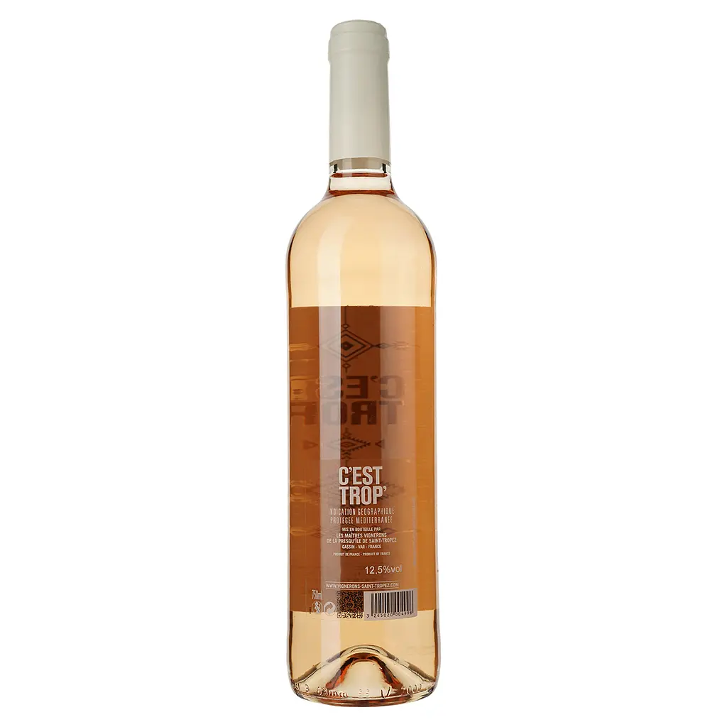 Вино Saint Tropez C’Est Trop, 12,5%, 0,75 л - фото 2