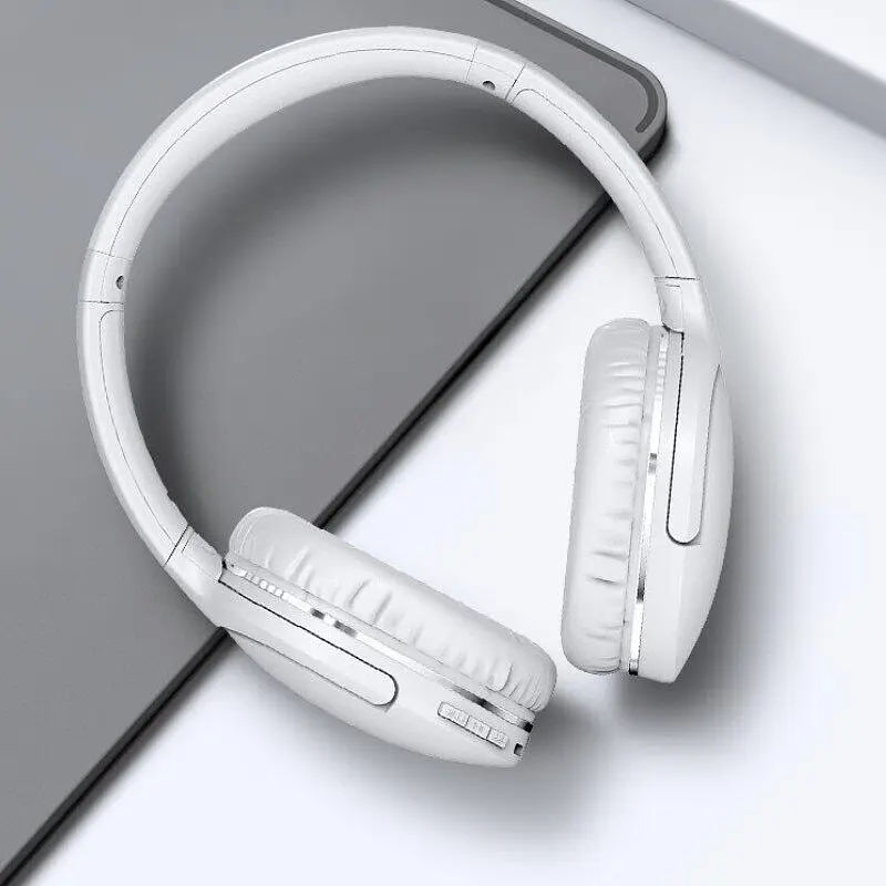 Накладні бездротові навушники Encok Wireless headphone D02 Pro (NGTD01030) White Baseus teh0030660 - фото 8