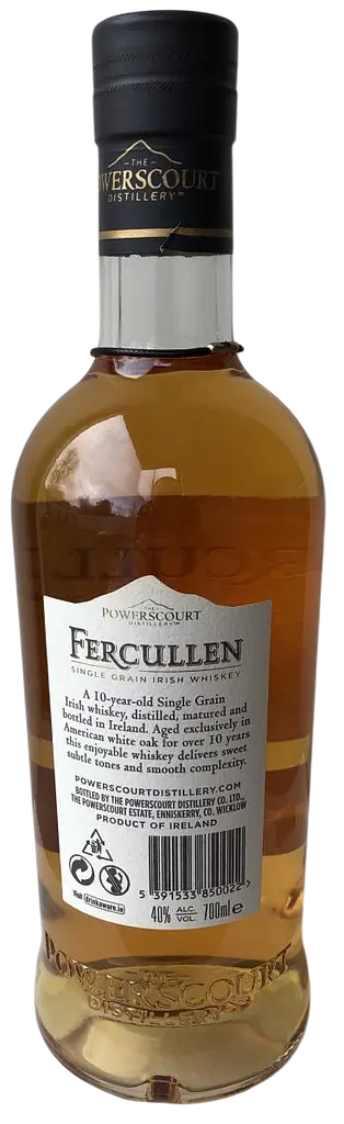 Виски Fercullen Single Grain 10 Years Old 40%, 0.7 л  - фото 3