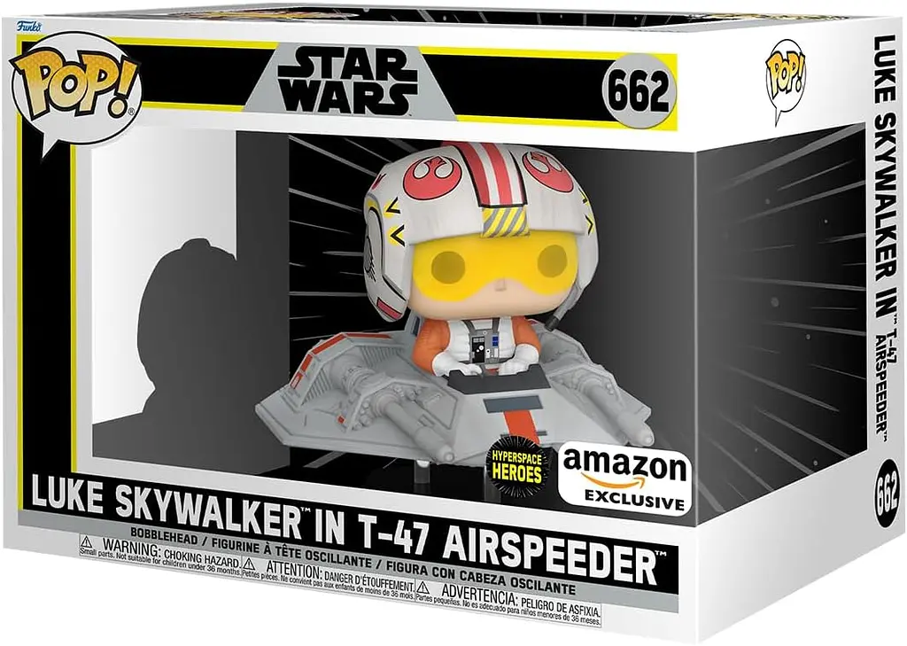 Коллекционная фигурка Funko Pop Звёздные войны Люк Скайвокер Star Wars Luke Skywalker 10 см Exclusive FP SW L - фото 2