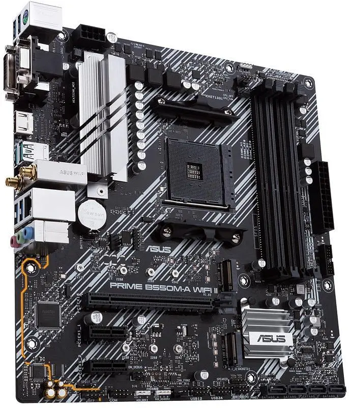 Материнська плата Asus Prime B550M-A WiFi II Socket AM4 - фото 4