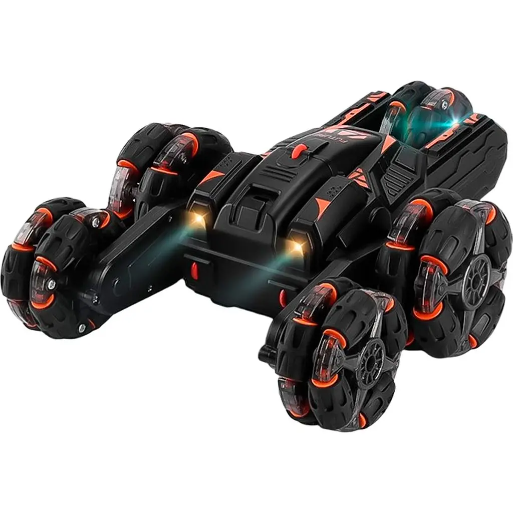 Машинка на радіокеруванні JJRC JC05 Double Sided Flip Black [102358] - фото 2