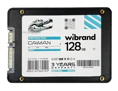 Твердотільний накопичувач SSD 512Gb, Caiman, SATA3, 2.5" Wibrand teh0027785 - фото 2