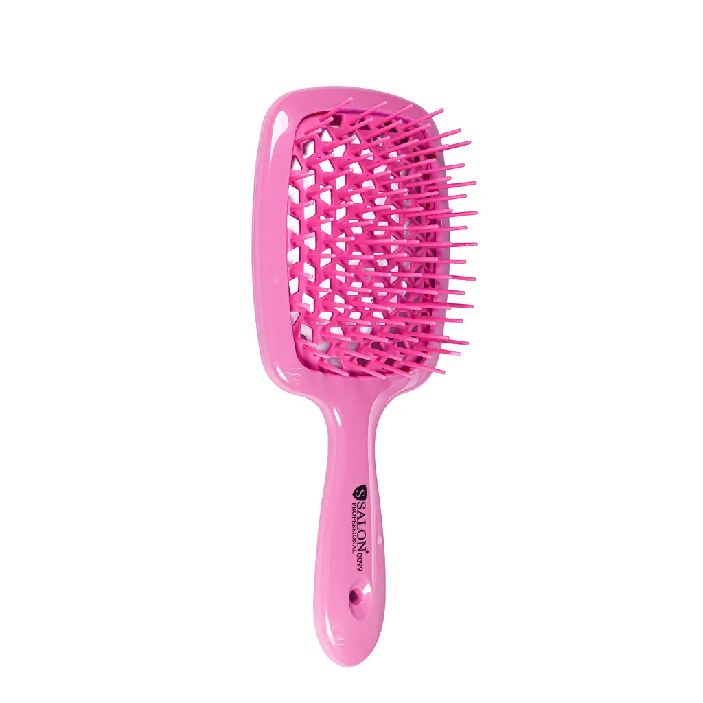 Щітка для волосся Salon Professional продувна 20 см SP0099 SL, Рожева - фото 3