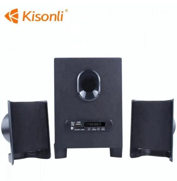 Компьютерные колонки 2.1 Kisonli TM6000U, Bluetooth, AUX, 5W+2x3W - фото 3
