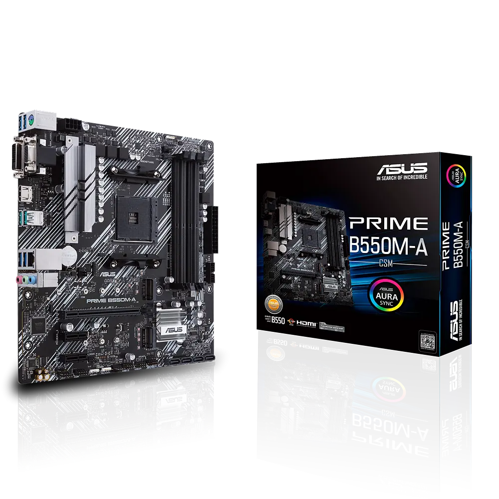 Материнская плата Asus B550M-A/CSM Prime Socket AM4 (PRIME B550M-A/CSM) - фото 5