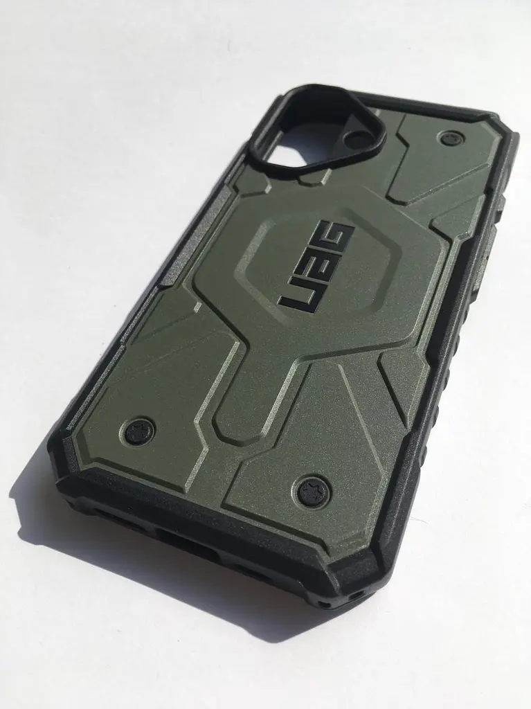 Оригінальний протиударний чохол UAG Pathfinder MagSafe для iPhone 16 Olive 114470117272 - фото 4