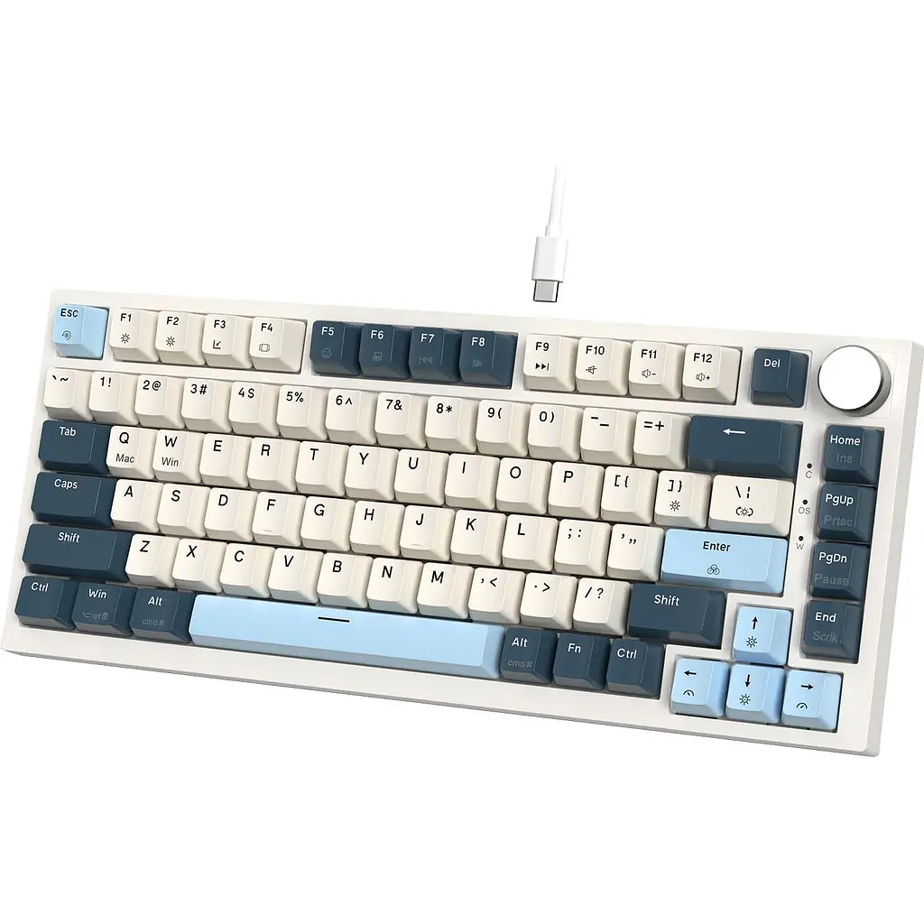 Клавіатура Attack Shark K85 Blueberry (AS-6972792471556-B-UA) [166735] - фото 2
