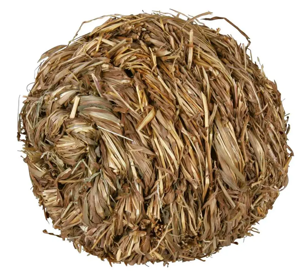 Іграшка для гризунів м'яч із брязкальцем Trixie Grass Ball Ø 6 см TX-61821 - фото 2