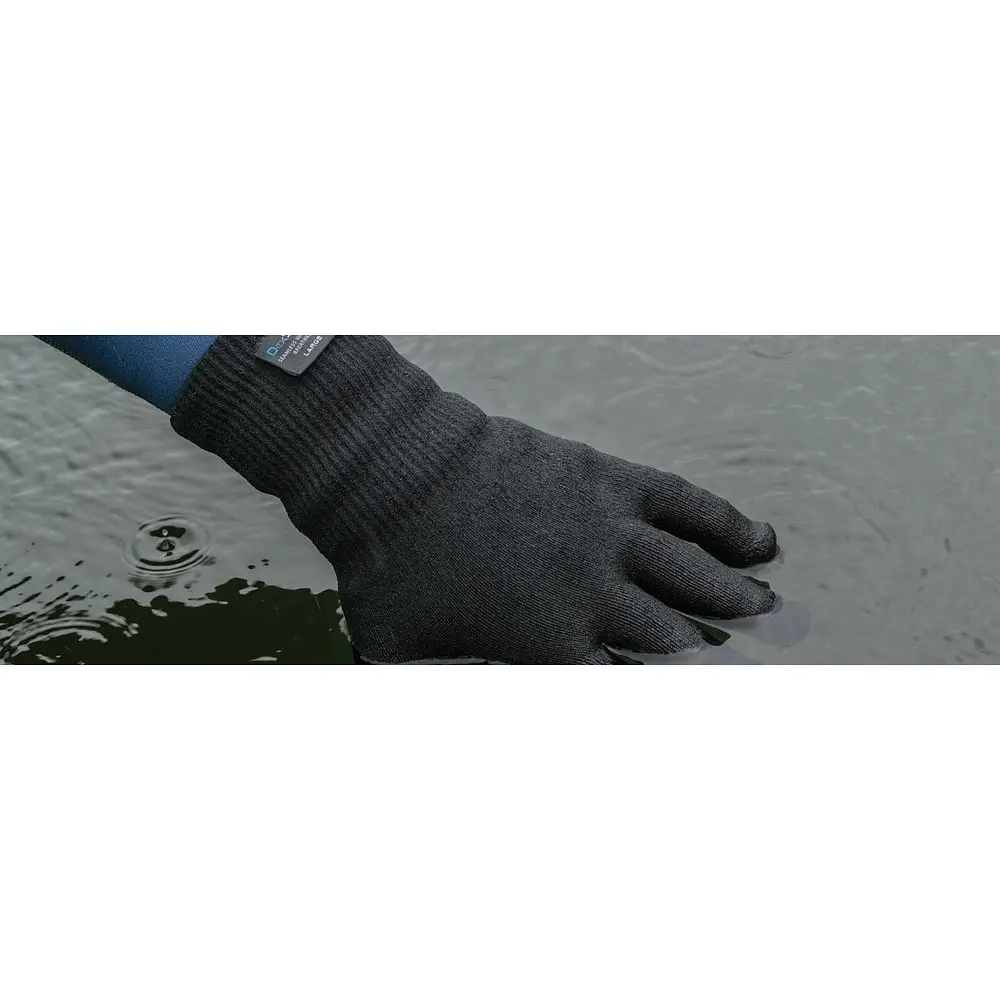 Рукавички водонепроникні Dexshell ThermFit 3.0 Gloves, чорні, розмір M - фото 9