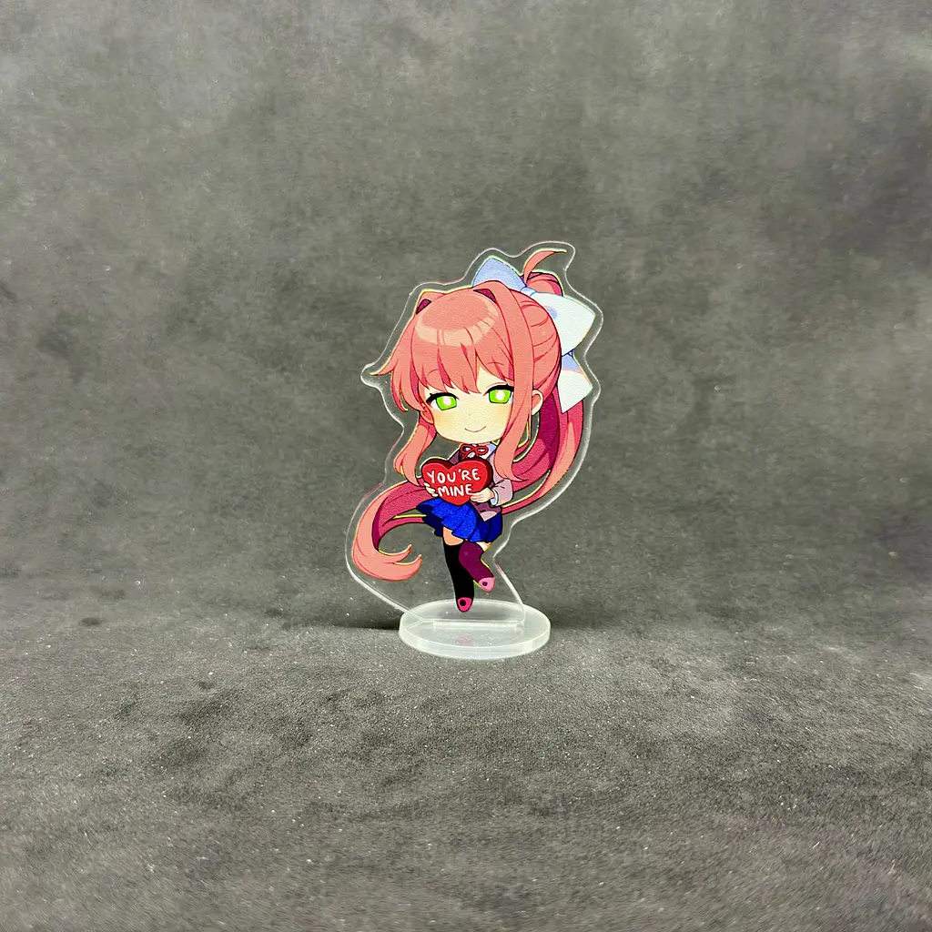 Акрилова колекційна фігурка Chibi Doki Doki Literature Club! Моніка 1 10 cм