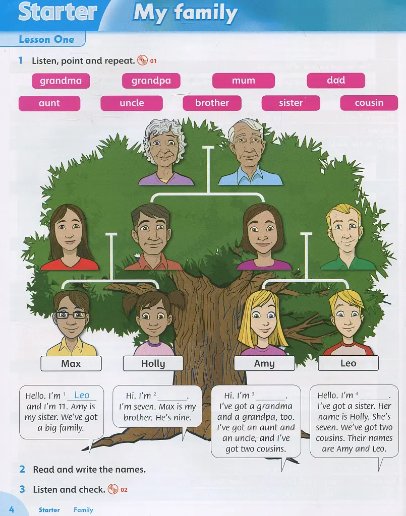 Family and Friends: Level 3. Class Book - фото 3
