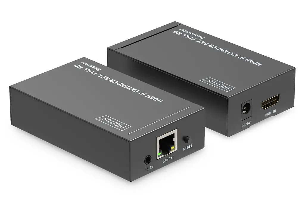 Набір IP-відеоподовжувачів HDMI Full HD 1080p один до багатьох 120 м Digitus teh0013674 - фото 3
