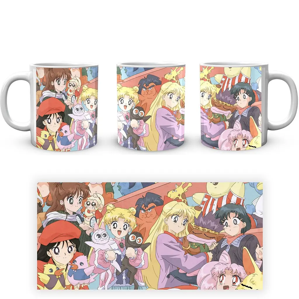Кухоль GeekLand Сейлор Мун Sailor Moon community SM.02.18 330 мл різнобарвний - фото 2