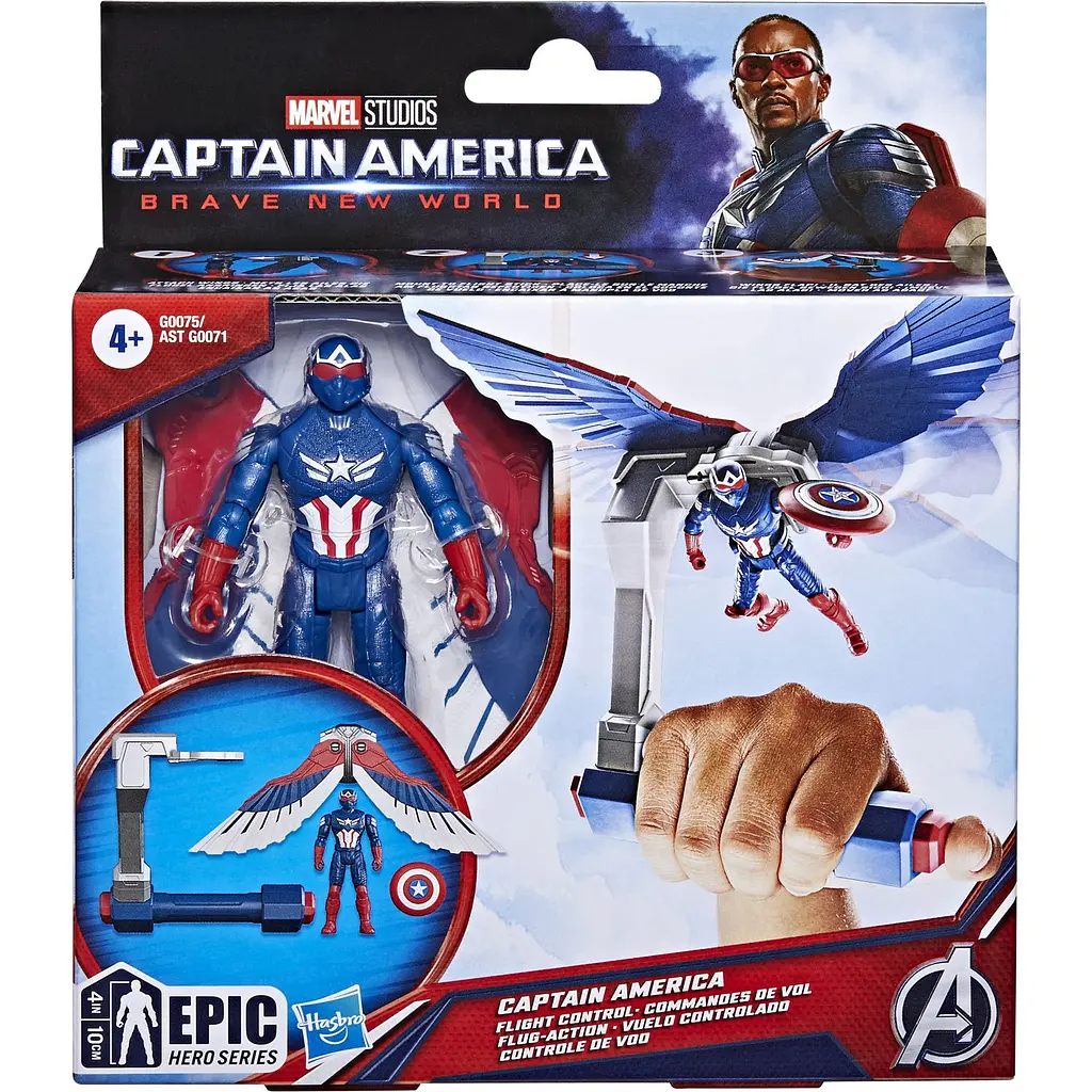 Набір іграшковий Hasbro Marvel Captain America: Brave New World Captain America (G0071_G0075) - фото 3