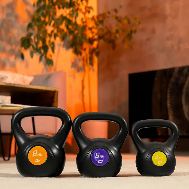 Гиря вінілова Hop-Sport 8кг HS-PB008KB - фото 5