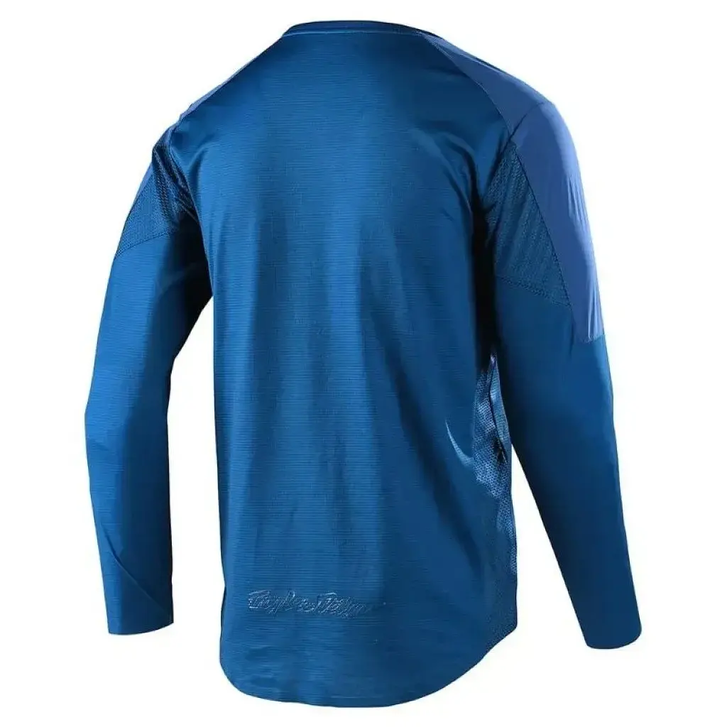 Велоджерси Troy Lee Designs Drift LS Jersey M Slate Blue (1106-363528003) - фото 2