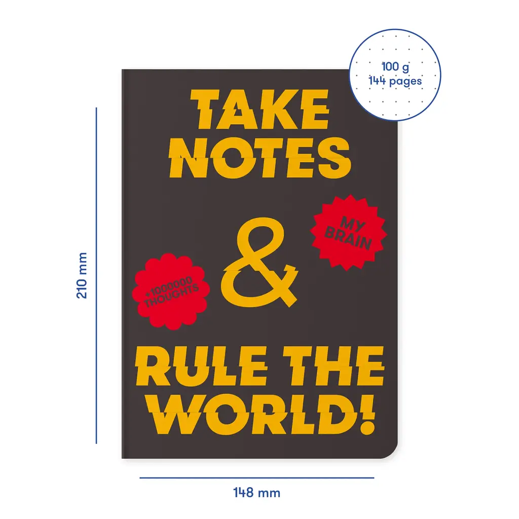 Блокнот в крапку «Take notes» - фото 2