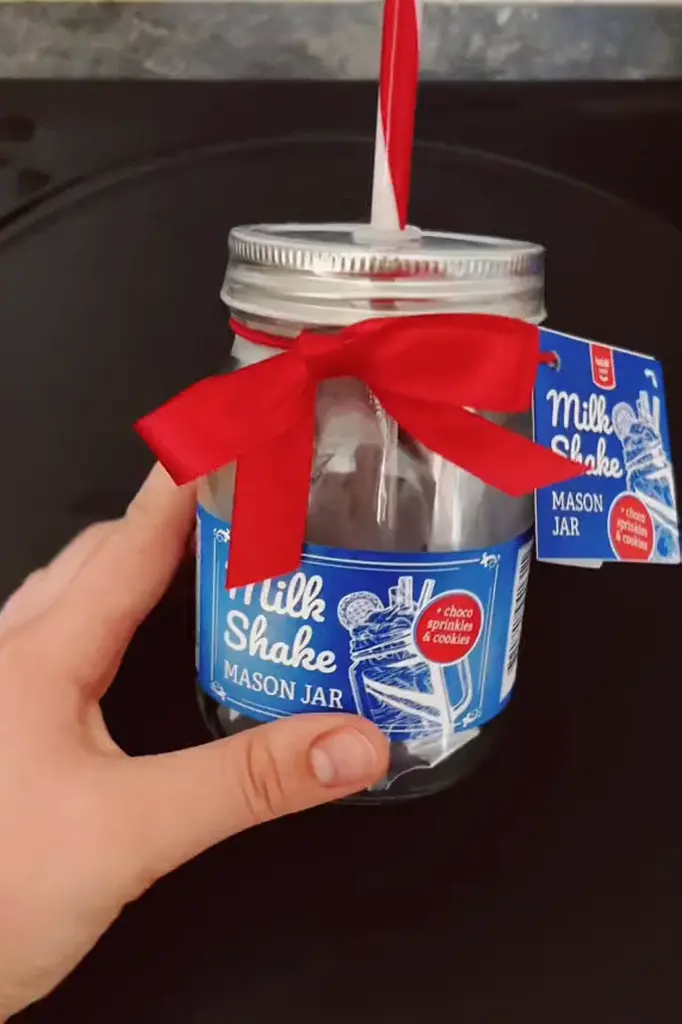 Набір для приготування молочного коктейлю Milchshake Glas Oreo Cookie Schokostreusel - фото 2