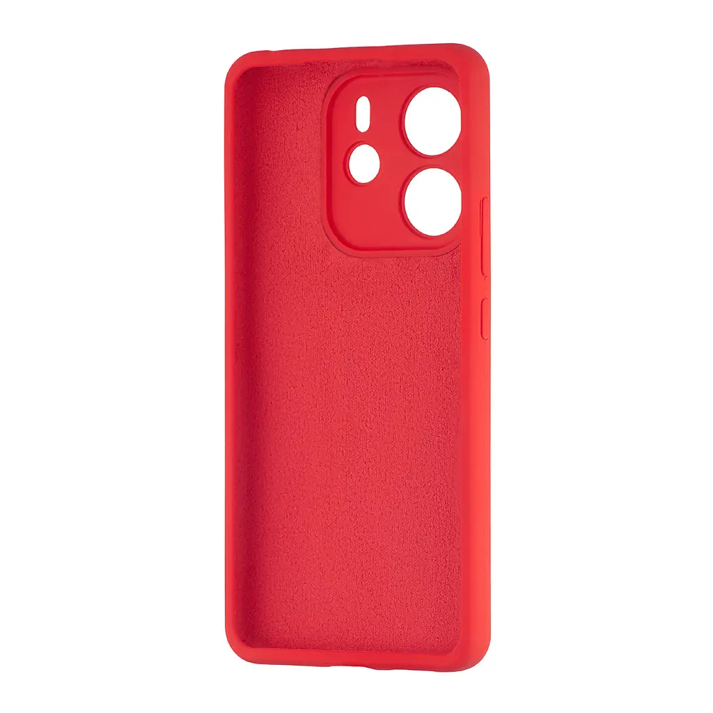 Чохол Silicone Case Xiaomi Redmi Note 14 4G Global Red - фото 2