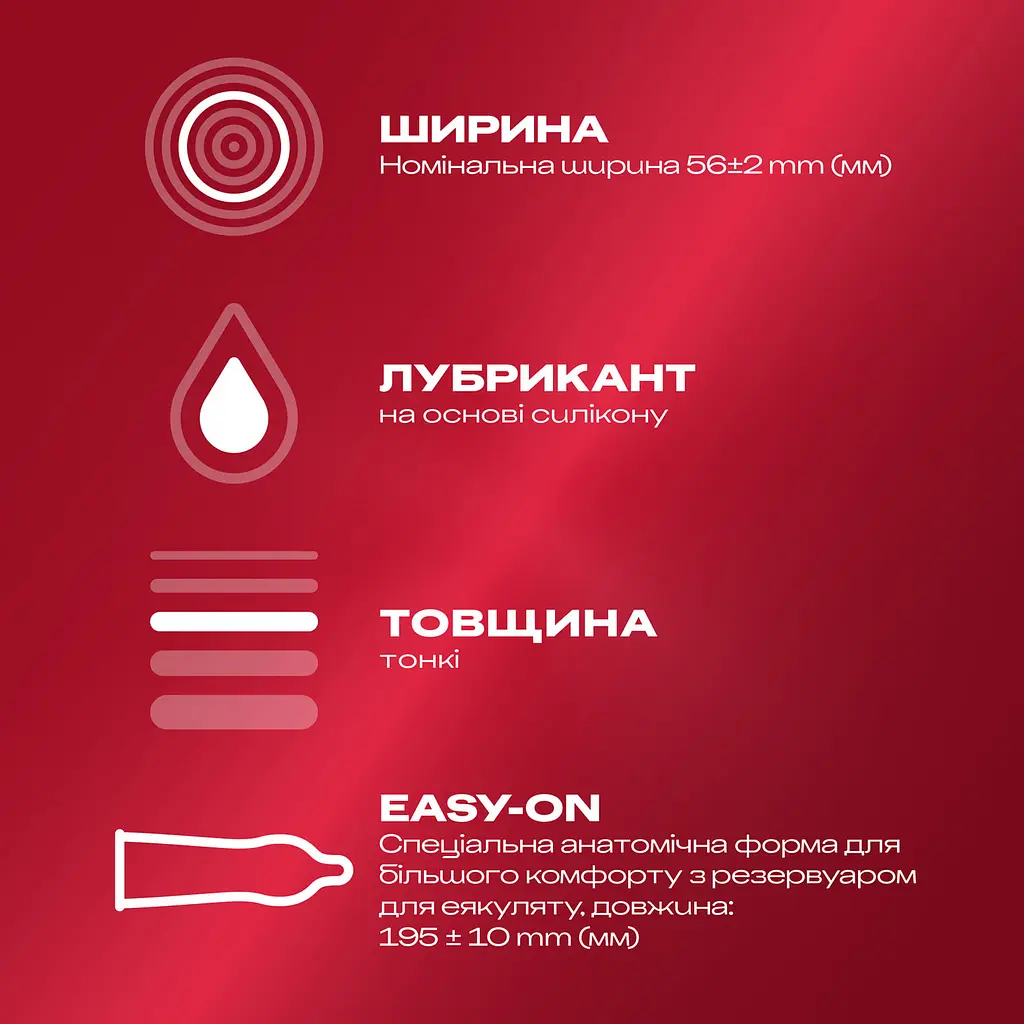 Презервативи латексні з силіконовою змазкою Durex Elite, тонкі, З шт. (8157120) - фото 2