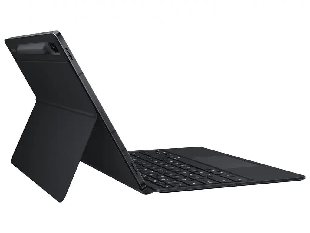 Чохол-клавіатура Samsung Book Cover Keyboard для Samsung Galaxy Tab S7+ Black (EF-DT970BBRGRU) - фото 5