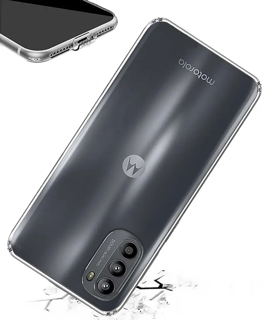 Силіконовий чохол BeCover для Motorola Moto G52/G82 Transparancy (709294) - фото 3
