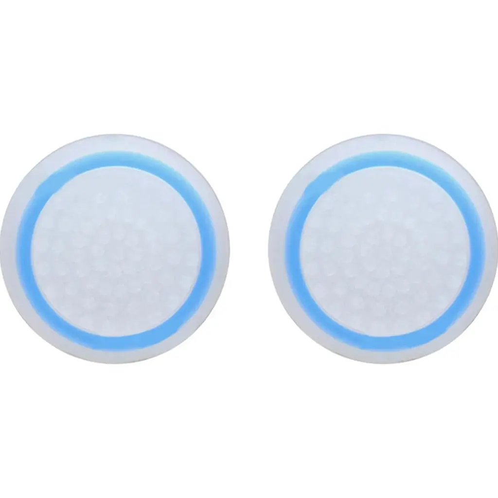 Накладки на стіки Thumb Grips 4-pack для PS4/PS5/Xbox White Blue [153101] - фото 2