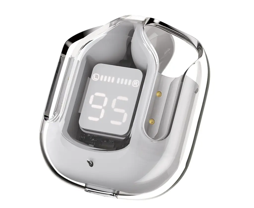 Беспроводные TWS наушники Acefast T6 вакуумные серые - фото 4