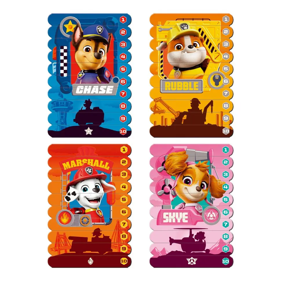 Магнітні палички для рахування "Paw Patrol: Герої-рятувальники" DoDo Toys 200652, 40 магнітних елементів - фото 3