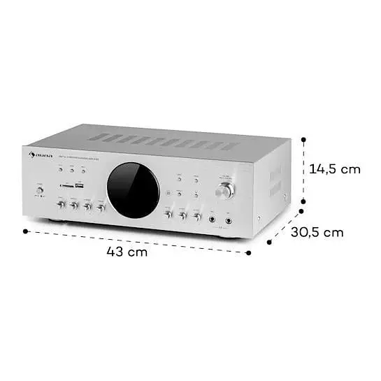 Усилитель цифровой Auna AMP-218 BT Digital Surround Amplifier (10036138) - фото 2