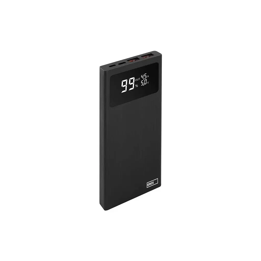 Батарея універсальна EMOS 10000mAh BETAQ 10, 22.5W, black (B0531B) - фото 3