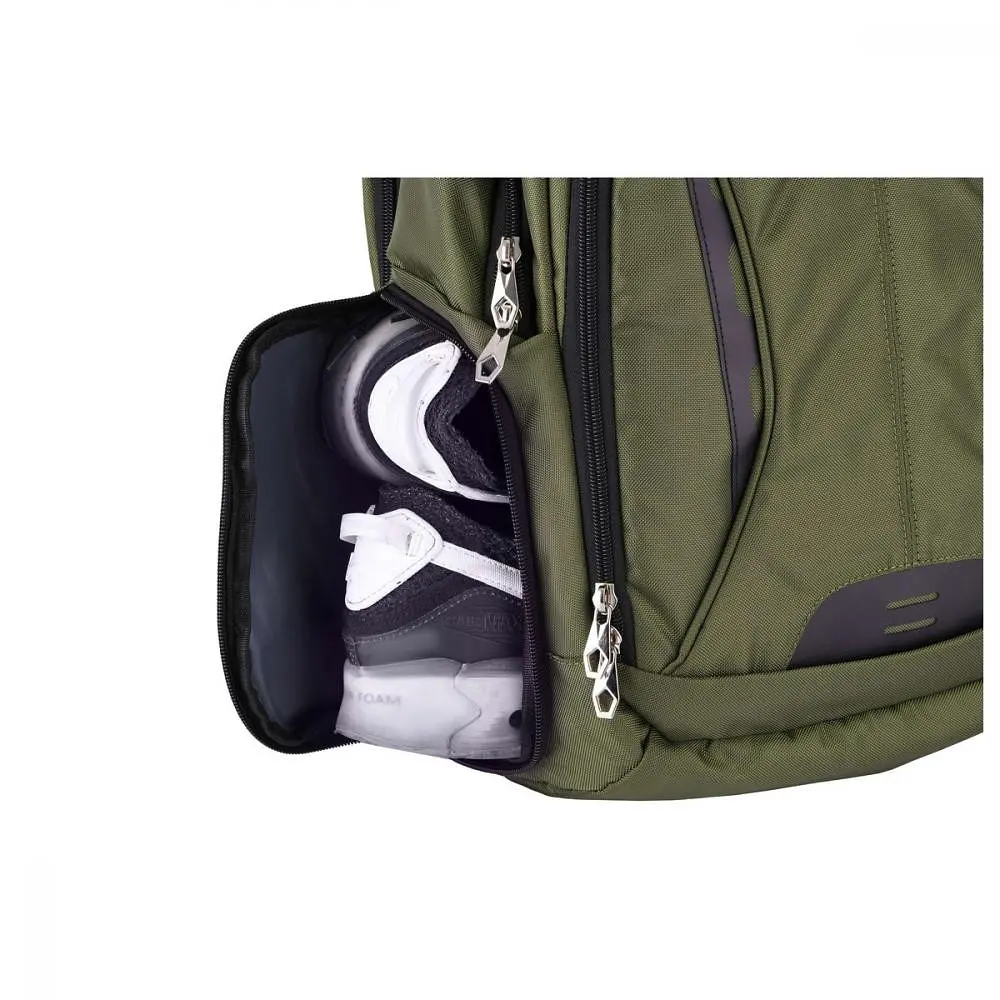 Рюкзак міський 2E Ultimate SmartPack 30L/зелений (2E-BPT6416OG) - фото 10